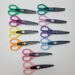 Kraft Edgers scissors crafting lot of 19